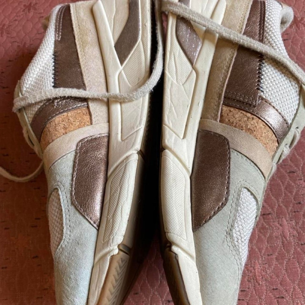 Gola Eclipse Mode sneakers in cream & tan, size US 7.5 s2